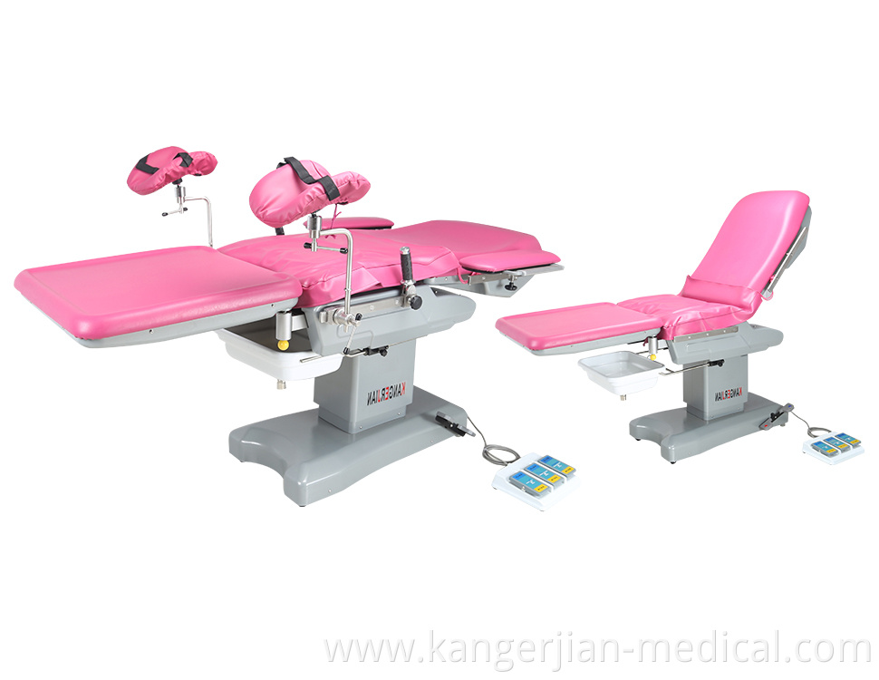 Medical manual portable surgical theatre operation table plastic surgery gynecological exam table